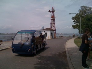 The Governors Island jitney