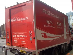 Coca-Cola thinks EVs are cool too!