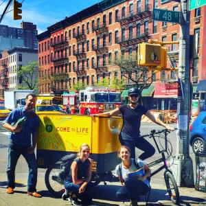 Team Guayaki brightens NYC streets again.